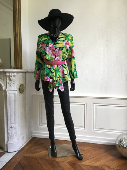 Veste d'été fleurie Ungaro