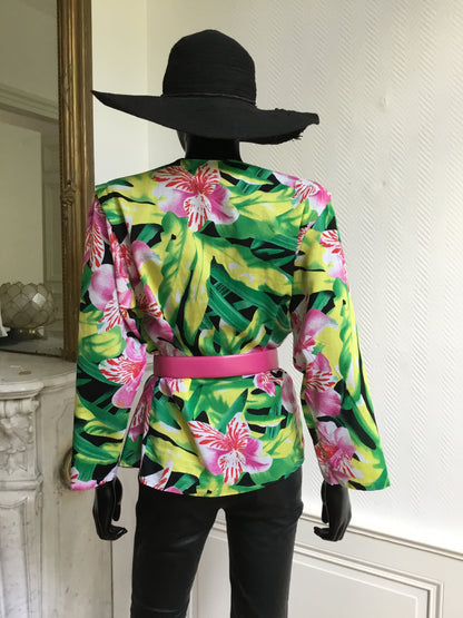 Veste d'été fleurie Ungaro