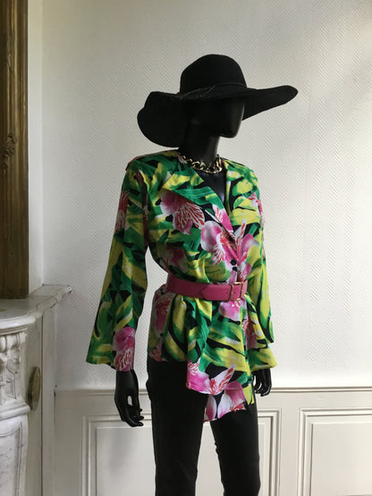 Veste d'été fleurie Ungaro