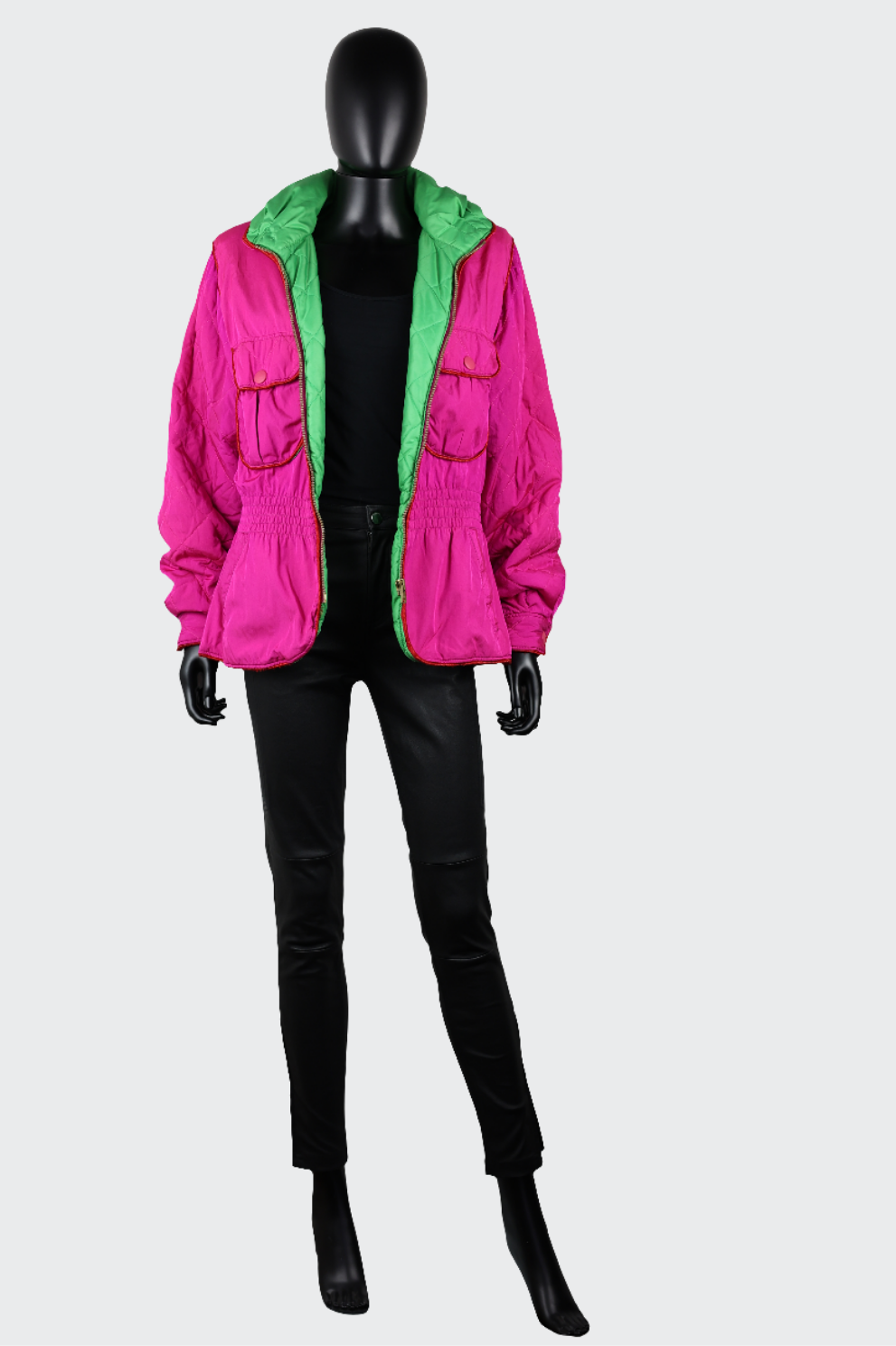 Blouson de ski rose flashy Ungaro