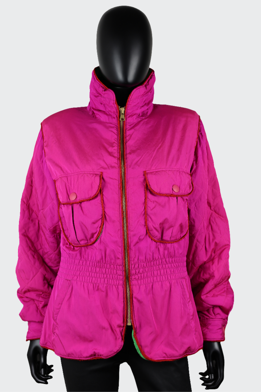 Blouson de ski rose flashy Ungaro