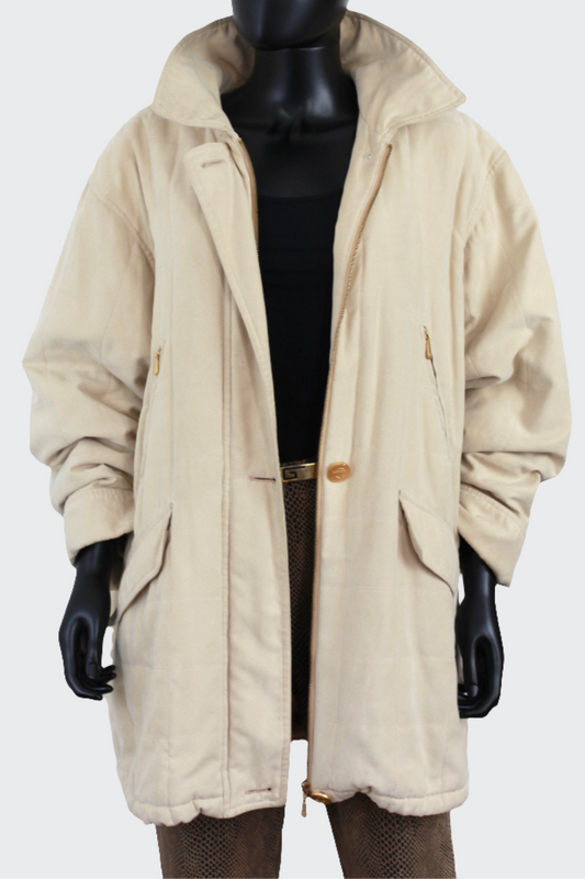 Parka oversize écrue Guy Laroche