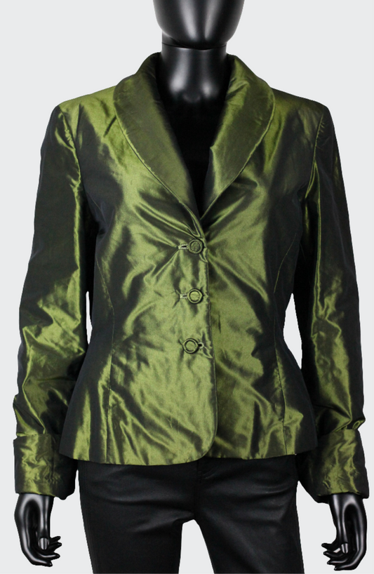 Veste verte brillante Georges Rech