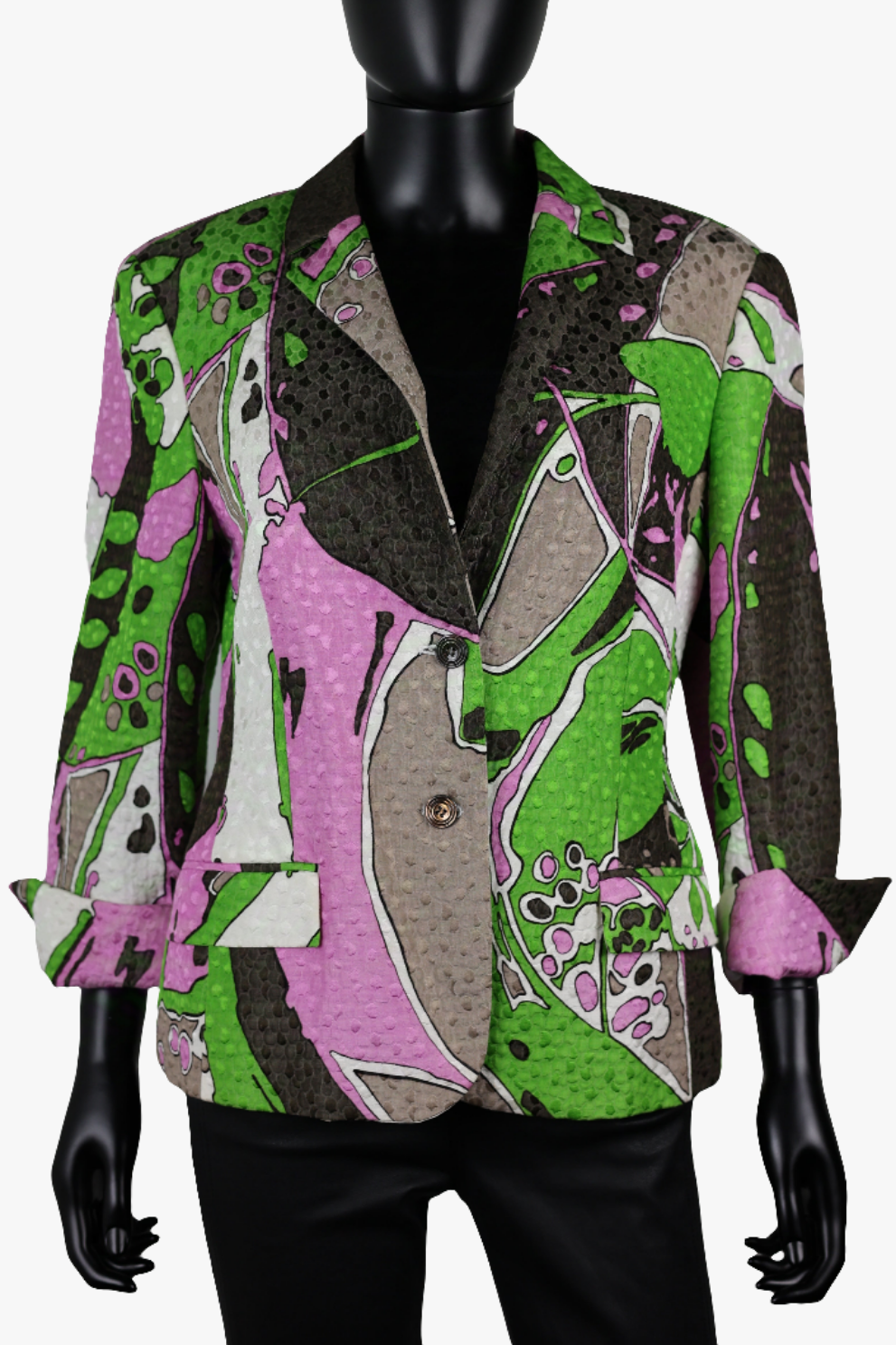 Blazer motifs abstraits Féraud