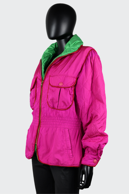 Blouson de ski rose flashy Ungaro