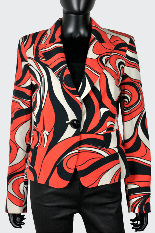 Blazer à motifs psychédéliques Georges Rech