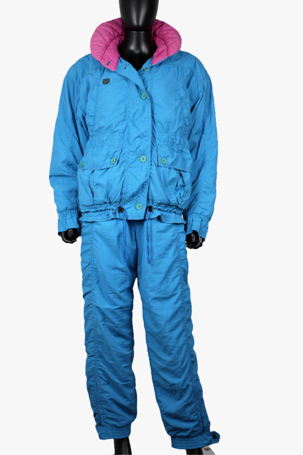 Veste et pantalon de ski bleus Ungaro Sports d'hiver