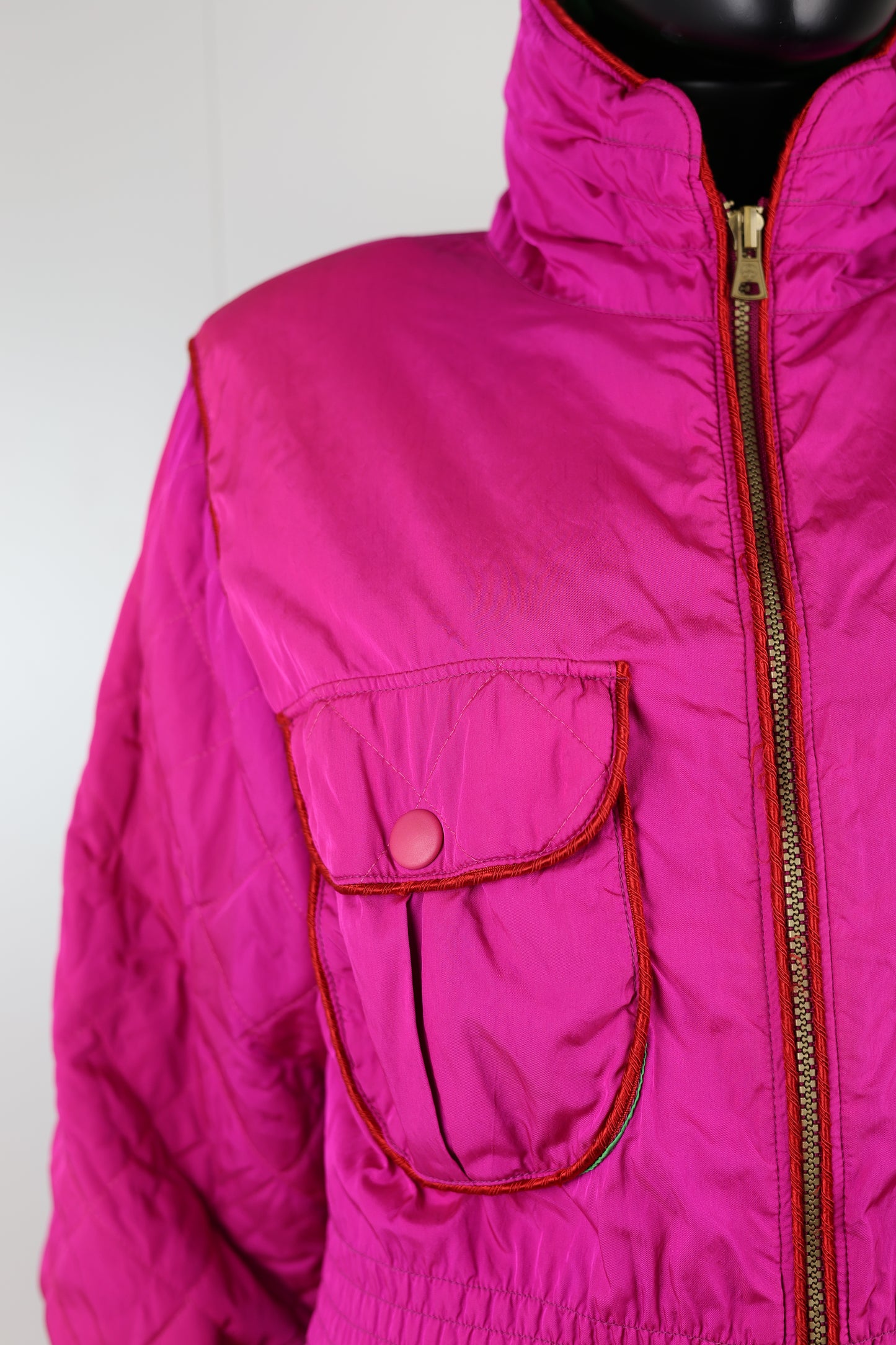 Blouson de ski rose flashy Ungaro