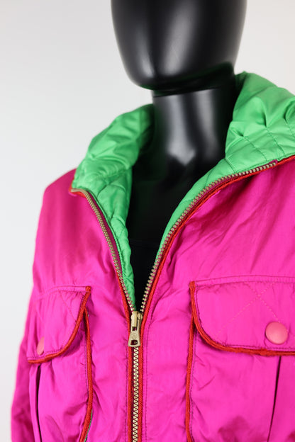 Blouson de ski rose flashy Ungaro