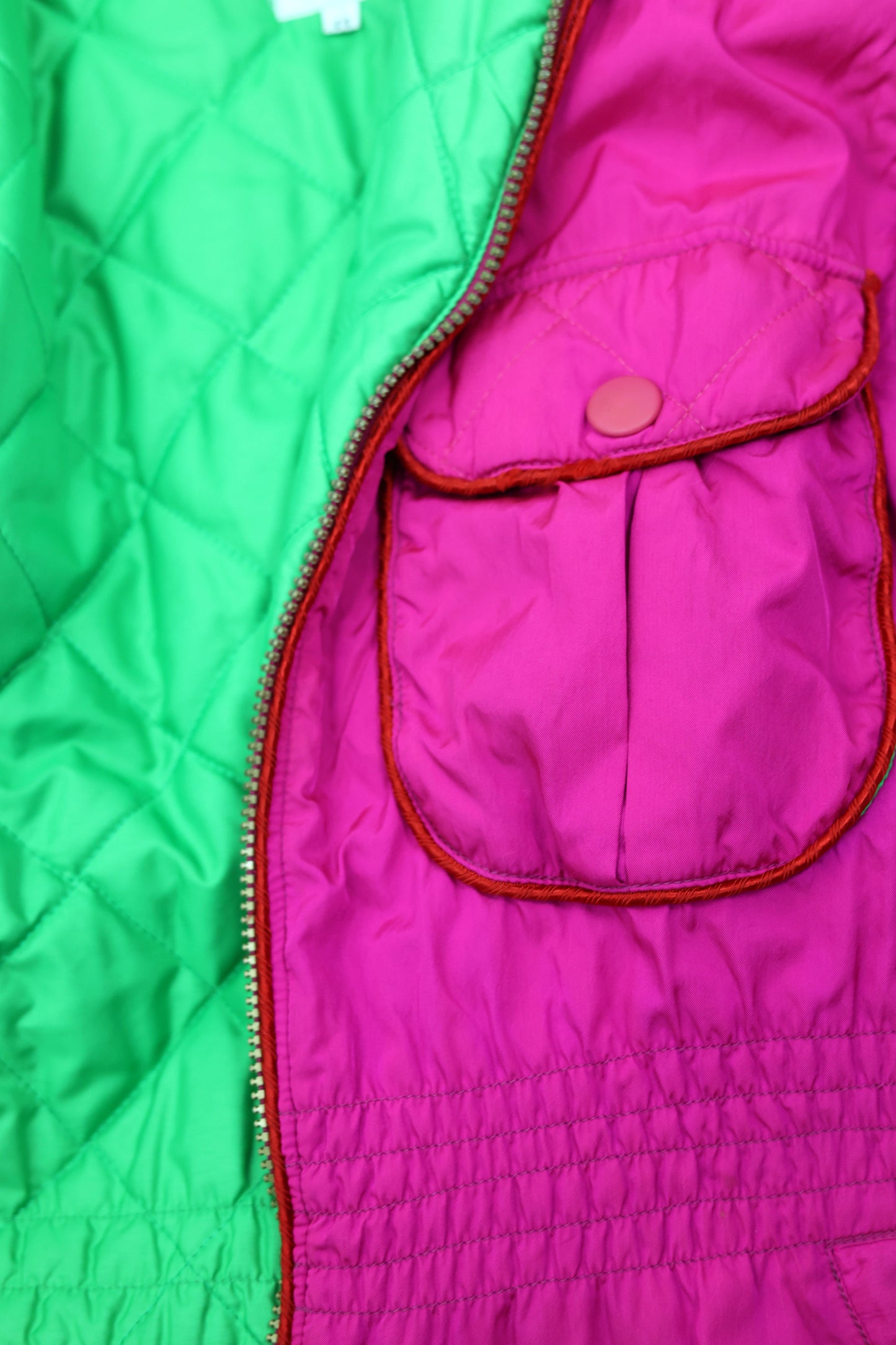 Blouson de ski rose flashy Ungaro