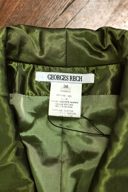 Veste verte brillante Georges Rech