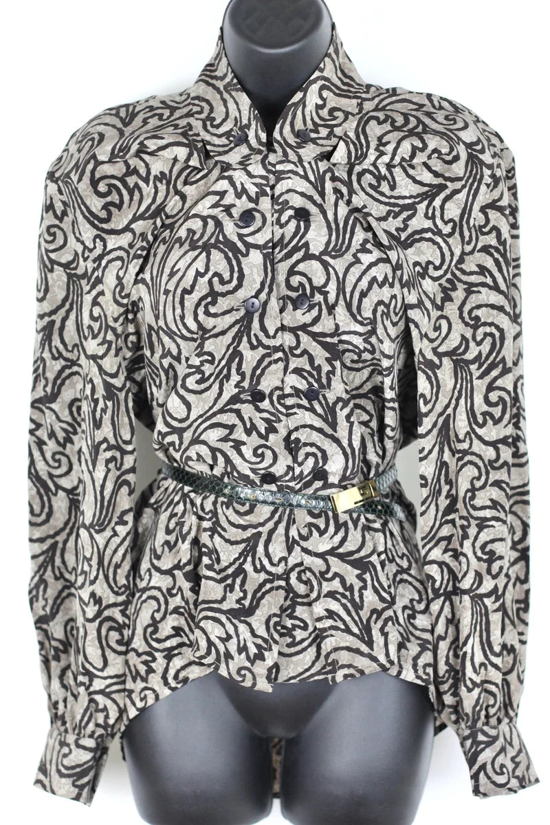 Chemise Lanvin motifs baroques