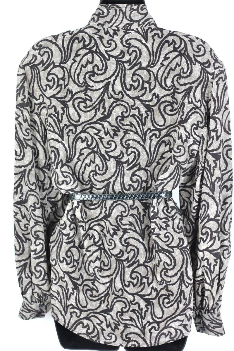 Chemise Lanvin motifs baroques