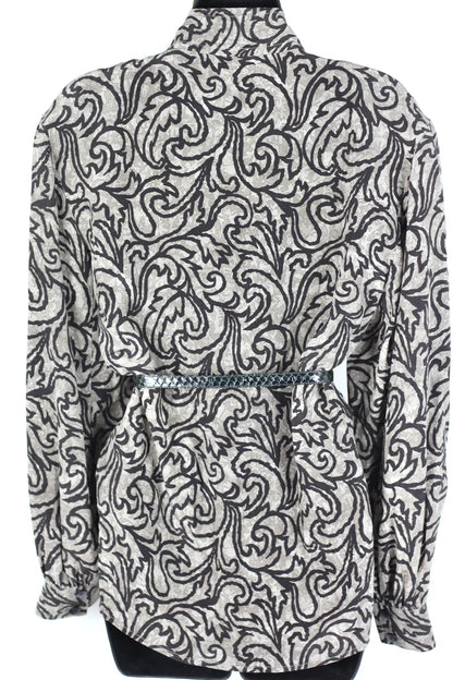 Chemise Lanvin motifs baroques