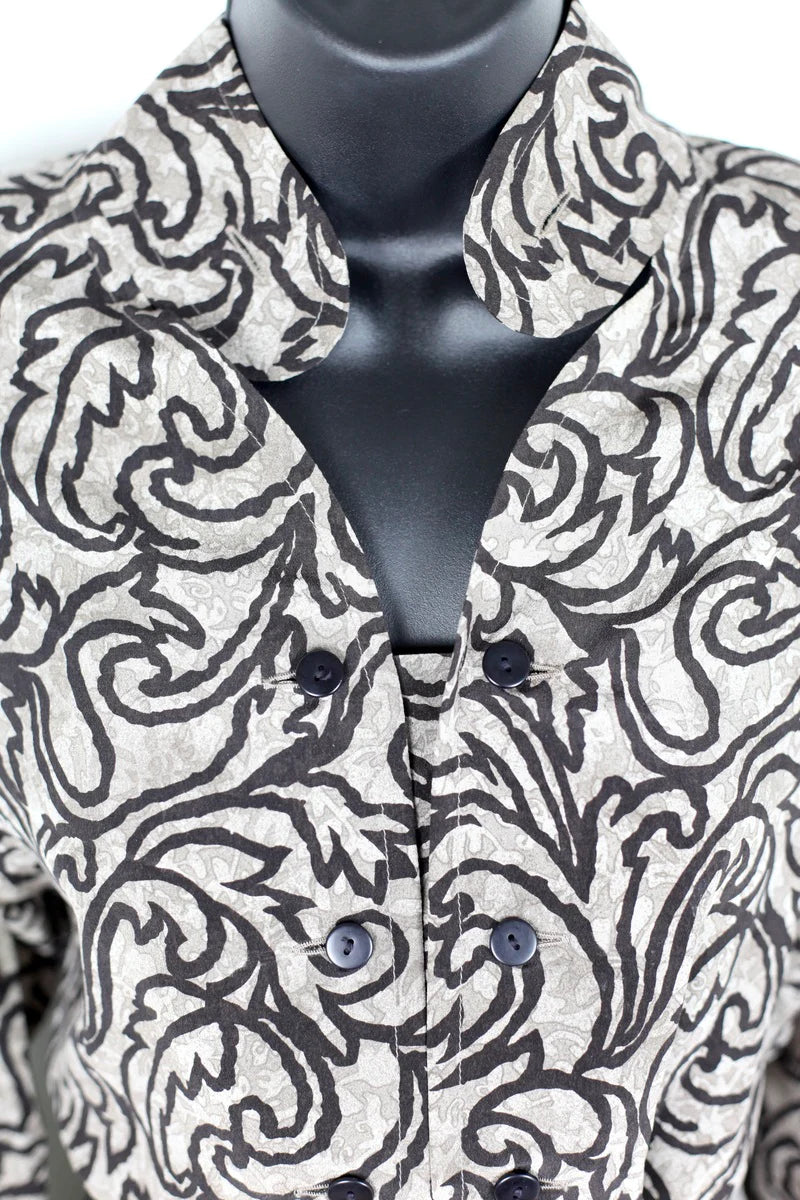 Chemise Lanvin motifs baroques