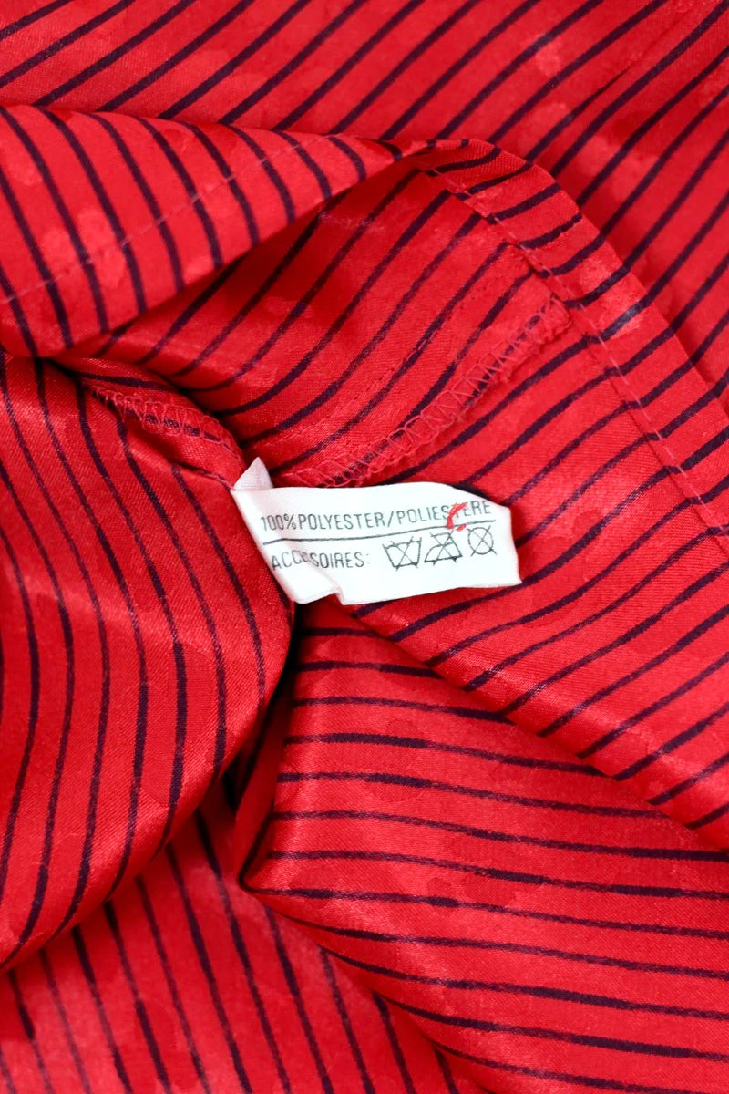 Chemise rouge à rayures Louis Féraud