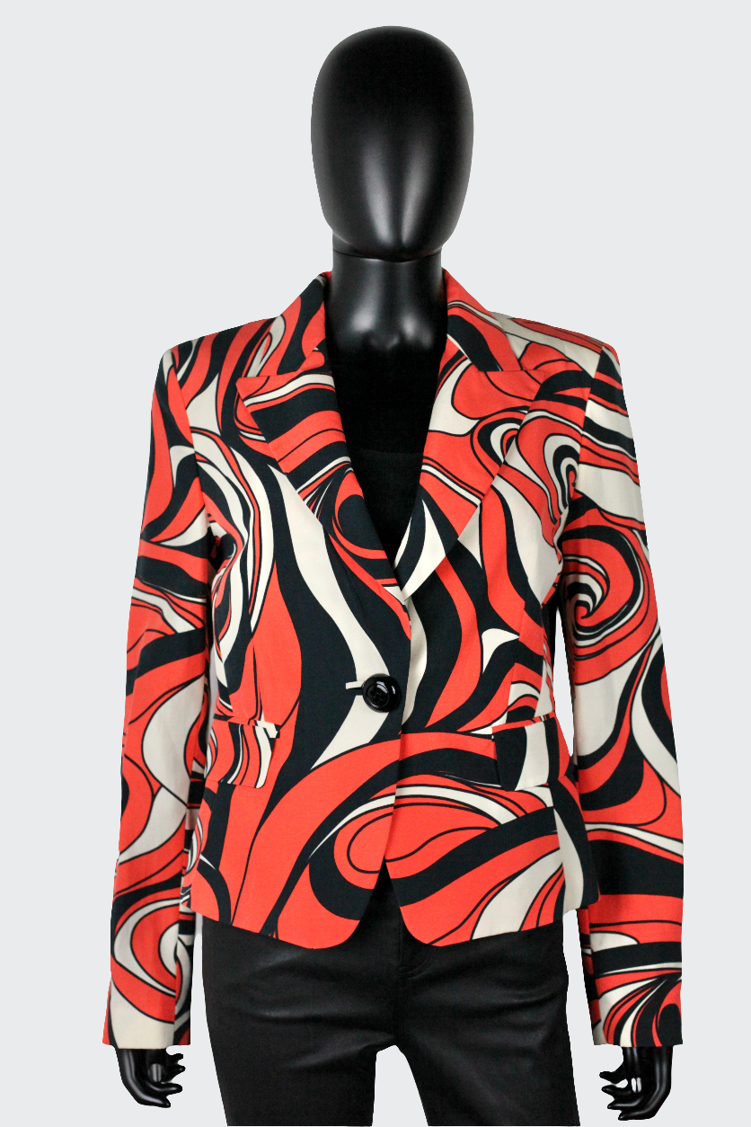 Blazer à motifs psychédéliques Georges Rech