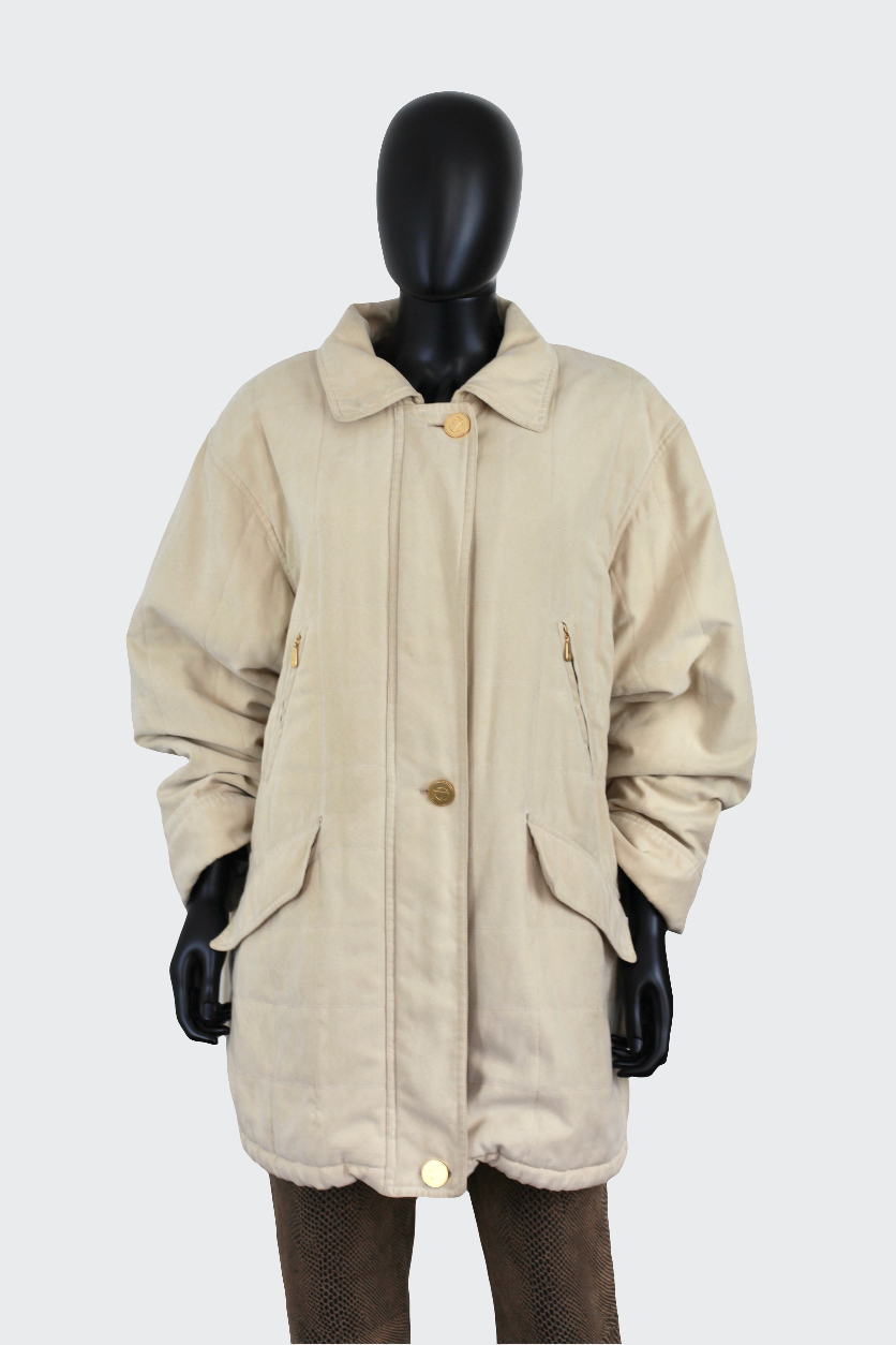 Parka oversize écrue Guy Laroche