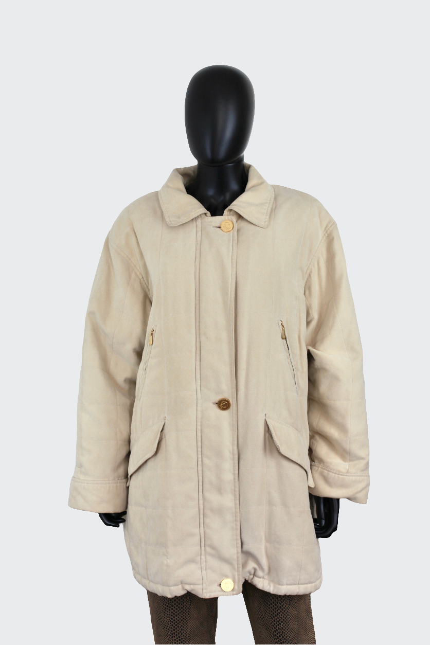 Parka oversize écrue Guy Laroche