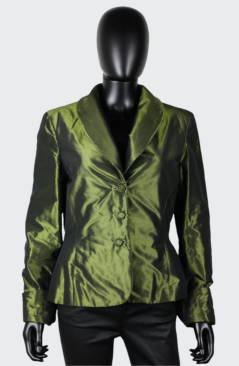 Veste verte brillante Georges Rech