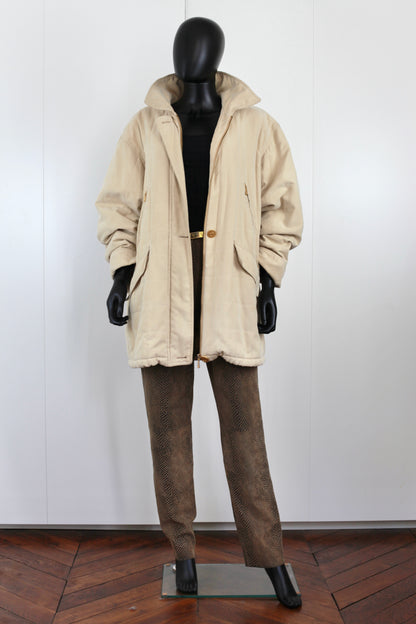 Parka oversize écrue Guy Laroche