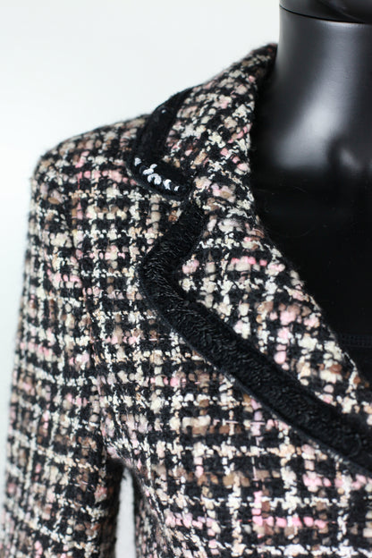 Blazer tweed vintage Georges Rech Ekinox vintage vêtement vintage de grands couturiers créateurs seconde main luxe haute couture